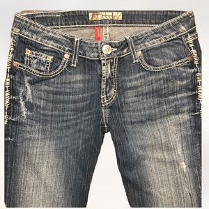 NWOT BKE Women's Sabrina Stretch Dark Denim Boot Cut Jeans 28 x 31 1/2